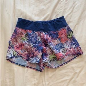 Floral Running Shorts